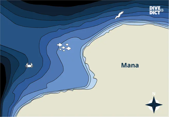 map_Steilwand_von_Mana_Tauchkarte_divemap_tauchen_diving_Kroatien_Croatia